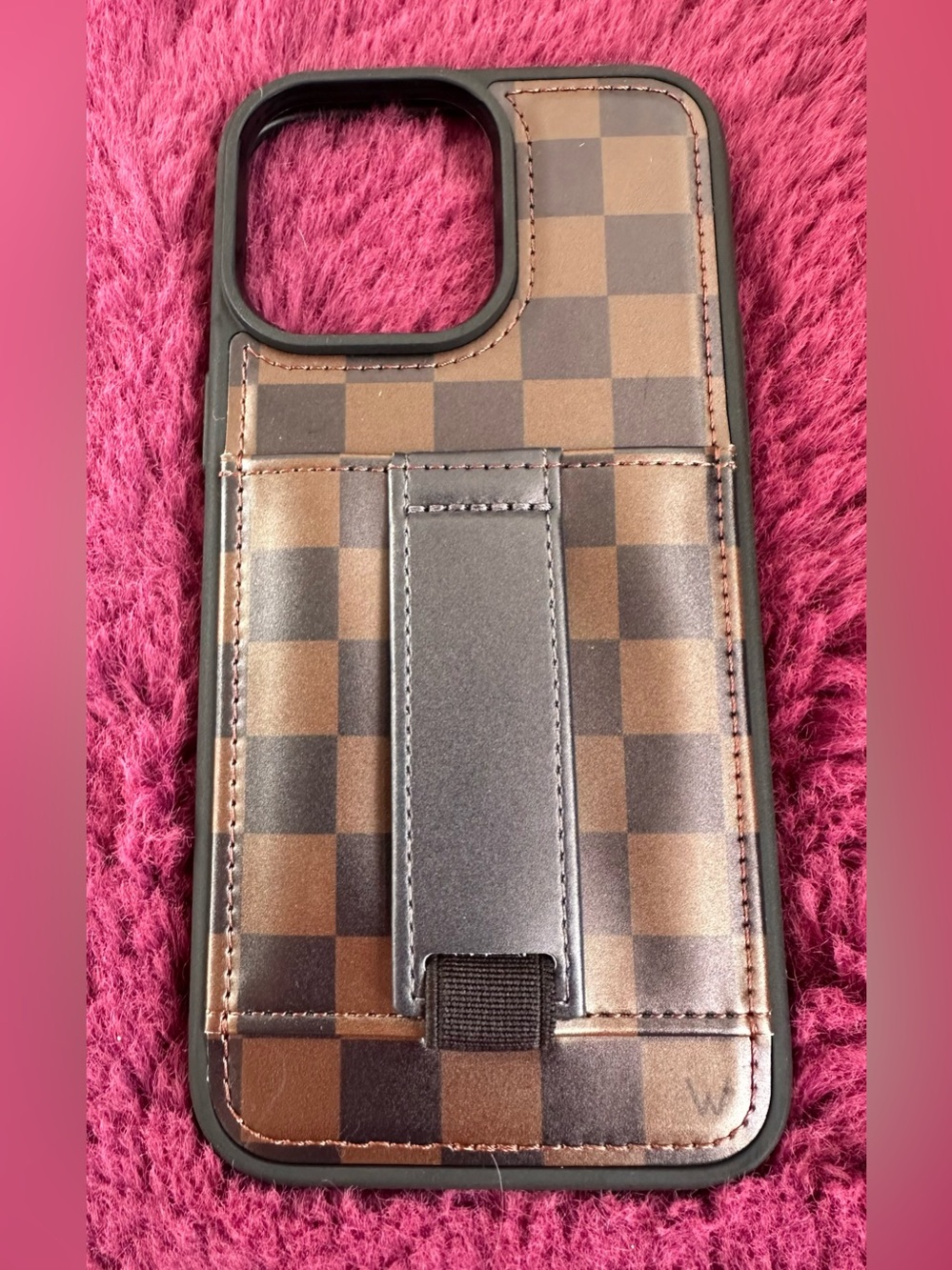 Walli case iphone 14 pro max - Chelsea Check by Aubree Says
